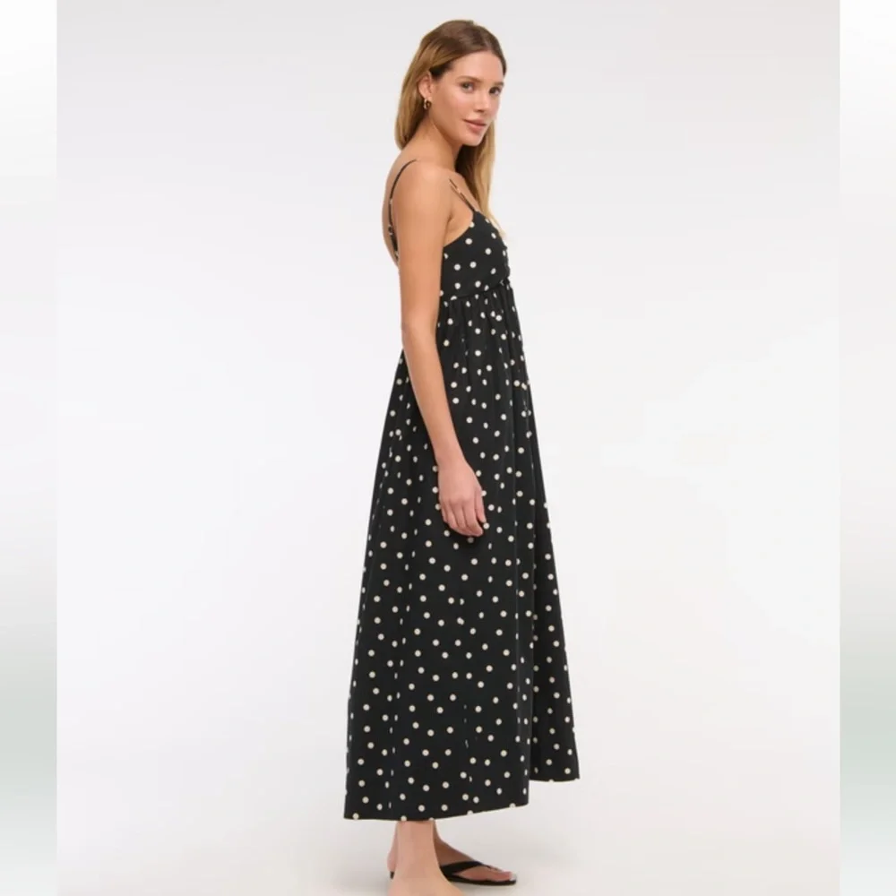 Sweetheart Babydoll Maxi Dress